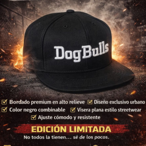 Gorra Premium DogBulls – Edición Drill